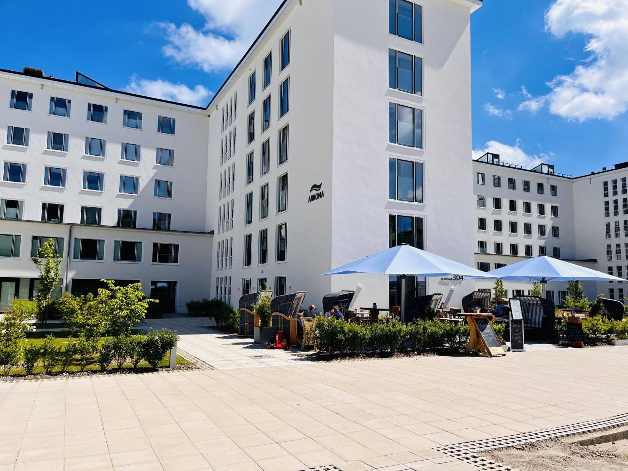 Ferienwohnung Aquamarin Im Haus Arkona Prora Binz Dış mekan fotoğraf